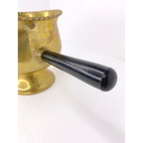 Vintage Unique Brass PWF Solid Brass India Pot/Server - Picture 4 of 11